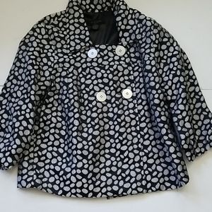 Cardigan Black and White Size S Petite